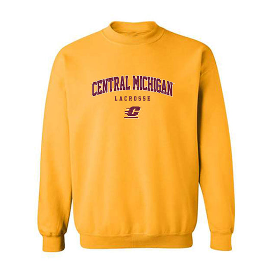 Central Michigan - NCAA Women's Lacrosse : Emily Gargan - Classic Fashion Shersey Crewneck Sweatshirt-0