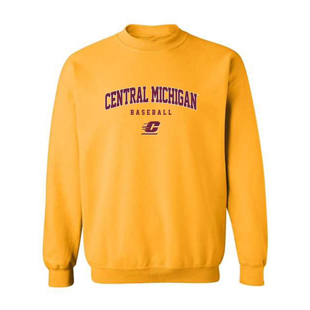 Central Michigan - NCAA Baseball : Hayden Bailey - Classic Fashion Shersey Crewneck Sweatshirt-0