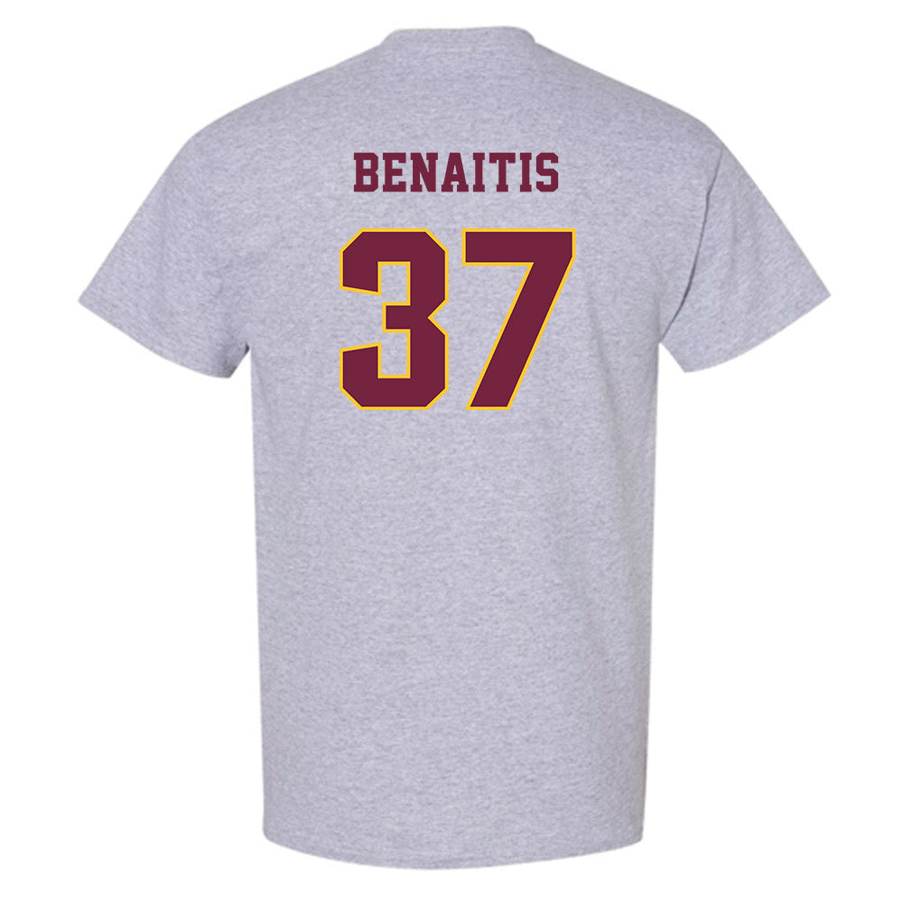 Central Michigan - NCAA Football : Colton Benaitis - Classic Fashion Shersey T-Shirt-1