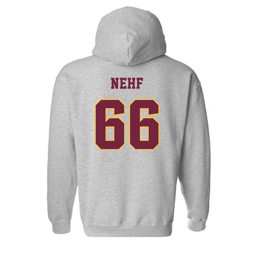 Central Michigan - NCAA Football : Matthew Nehf - Classic Fashion Shersey Hooded Sweatshirt-1