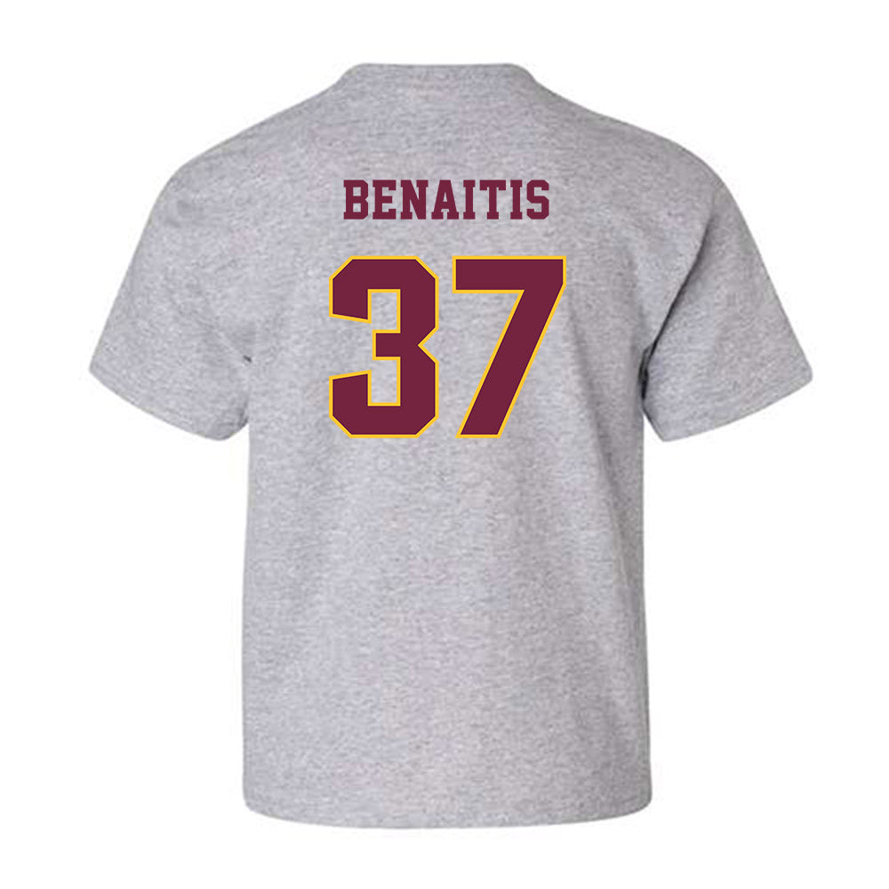 Central Michigan - NCAA Football : Colton Benaitis - Classic Fashion Shersey Youth T-Shirt-1