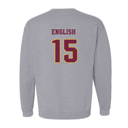 Central Michigan - NCAA Women's Lacrosse : Margaret English - Classic Fashion Shersey Crewneck Sweatshirt-1