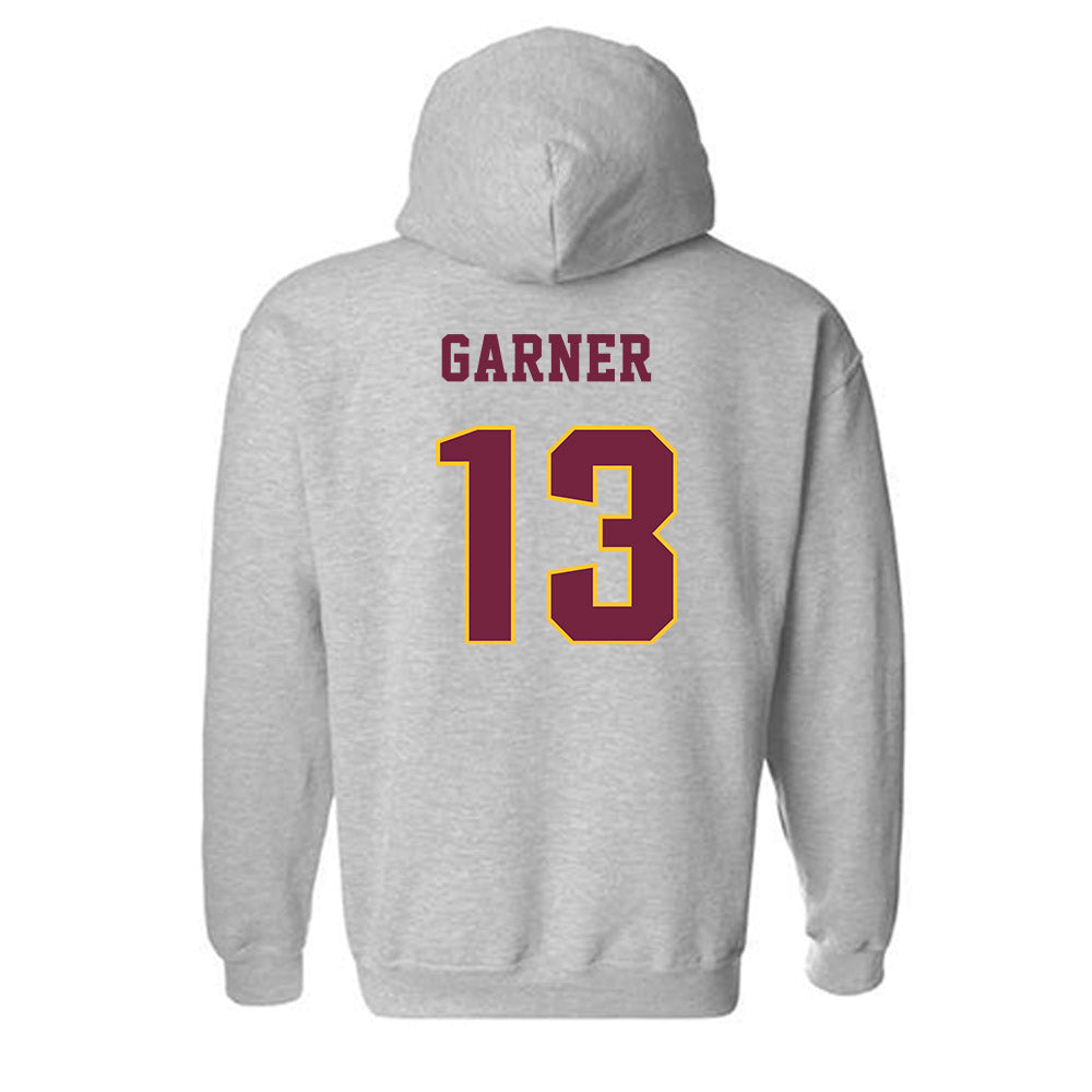 Central Michigan - NCAA Men's Basketball : Keenan Garner - Classic Fashion Shersey Hooded Sweatshirt-1