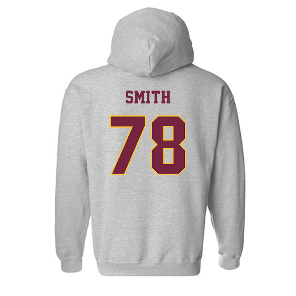 Central Michigan - NCAA Football : Talon Smith - Classic Fashion Shersey Hooded Sweatshirt-1