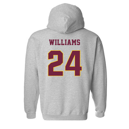 Central Michigan - NCAA Football : Tyremii Williams - Classic Fashion Shersey Hooded Sweatshirt-1
