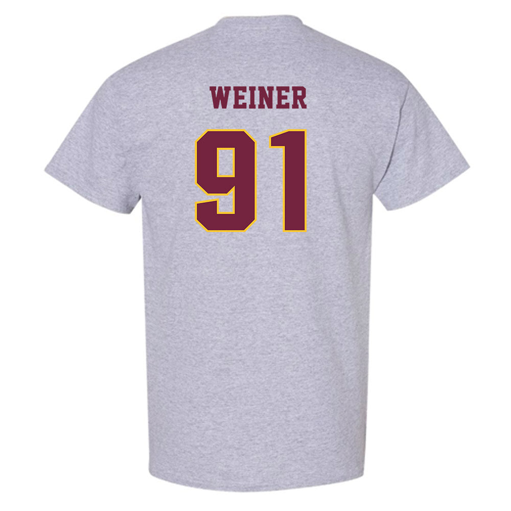 Central Michigan - NCAA Football : Aaron Weiner - Classic Fashion Shersey T-Shirt-1