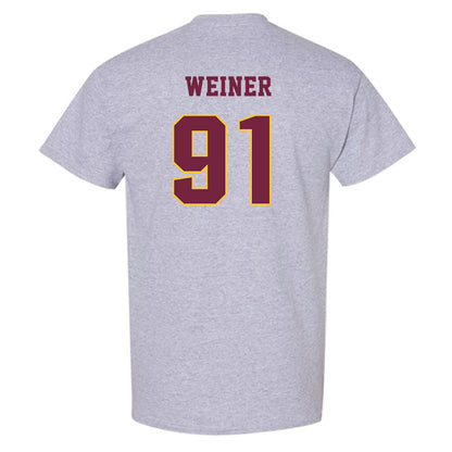 Central Michigan - NCAA Football : Aaron Weiner - Classic Fashion Shersey T-Shirt-1
