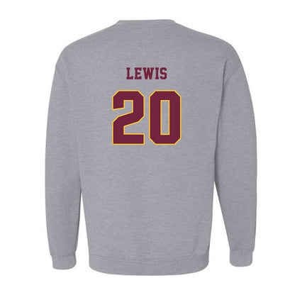 Central Michigan - NCAA Football : Langston Lewis - Classic Fashion Shersey Crewneck Sweatshirt-1