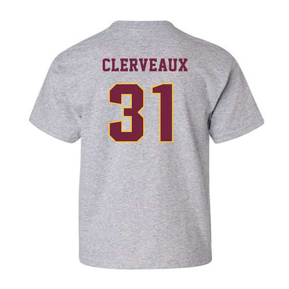 Central Michigan - NCAA Football : Jayden Clerveaux - Classic Fashion Shersey Youth T-Shirt-1