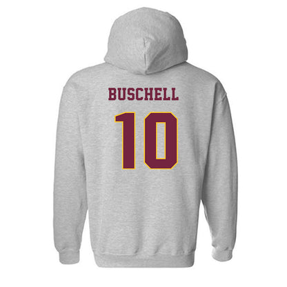 Central Michigan - NCAA Women's Basketball : Rylan Buschell - Classic Fashion Shersey Hooded Sweatshirt-1