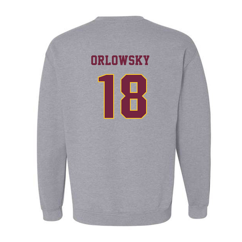Central Michigan - NCAA Women's Soccer : Maya Orlowsky - Classic Fashion Shersey Crewneck Sweatshirt-1