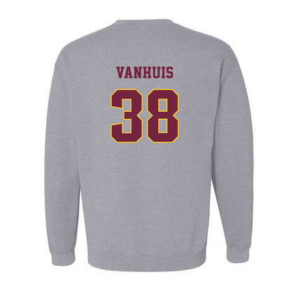 Central Michigan - NCAA Football : Caden VanHuis - Classic Fashion Shersey Crewneck Sweatshirt-1