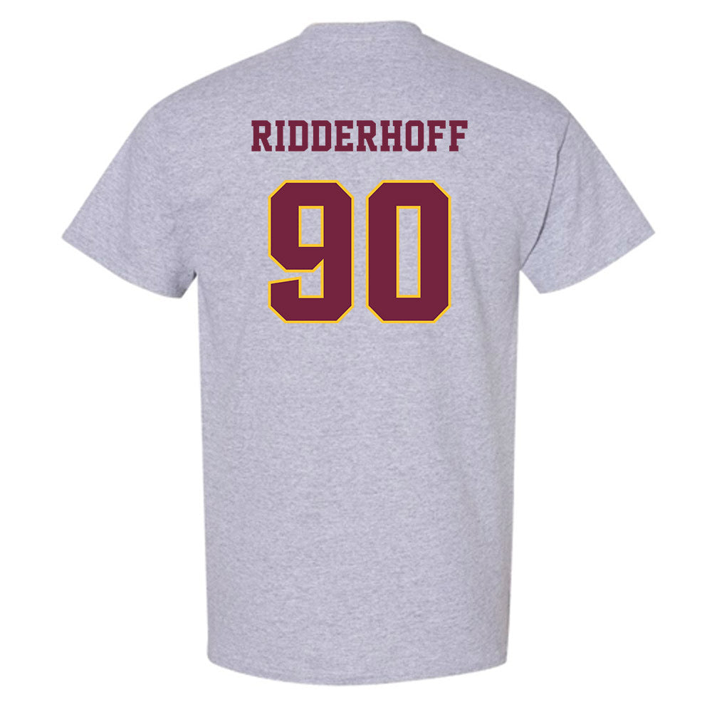 Central Michigan - NCAA Football : Connor Ridderhoff - Classic Fashion Shersey T-Shirt-1