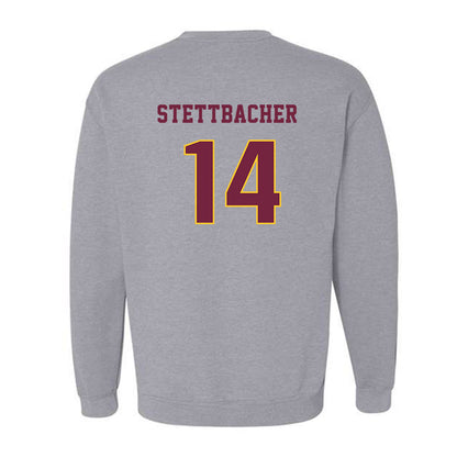 Central Michigan - NCAA Baseball : Drew Stettbacher - Classic Fashion Shersey Crewneck Sweatshirt-1