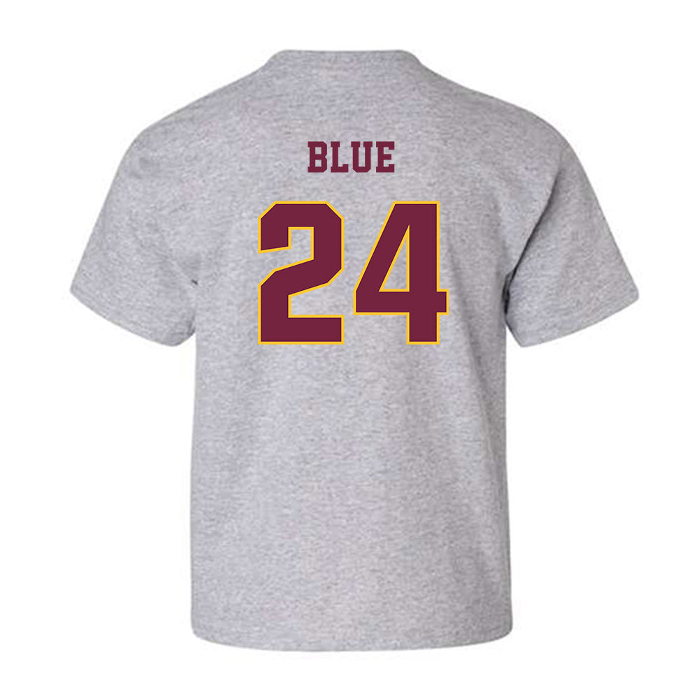 Central Michigan - NCAA Football : Vaughn Blue - Classic Fashion Shersey Youth T-Shirt-1