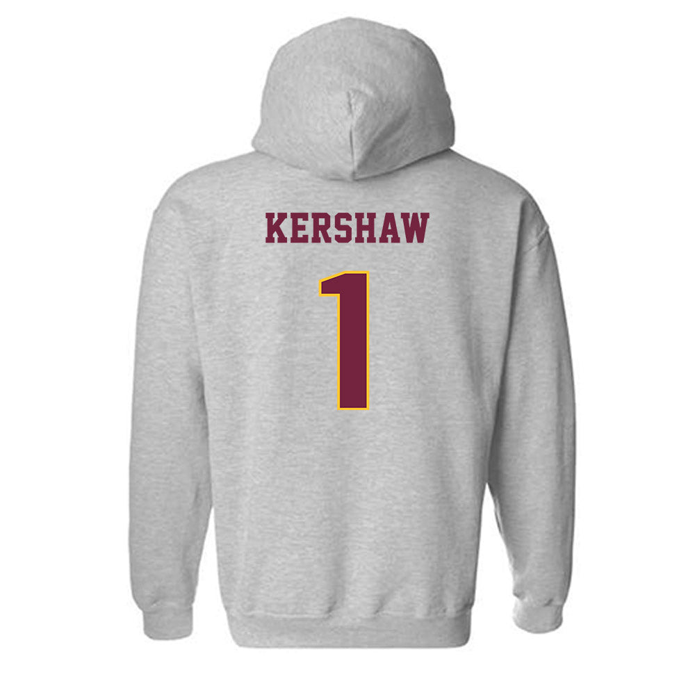 Central Michigan - NCAA Women's Soccer : Jadia Kershaw - Classic Fashion Shersey Hooded Sweatshirt-1