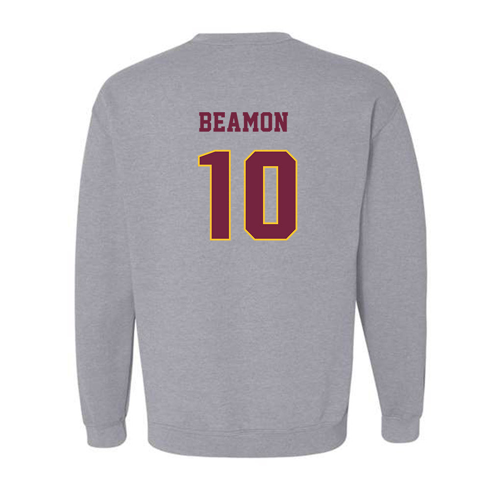 Central Michigan - NCAA Football : Marcus Beamon - Classic Fashion Shersey Crewneck Sweatshirt-1