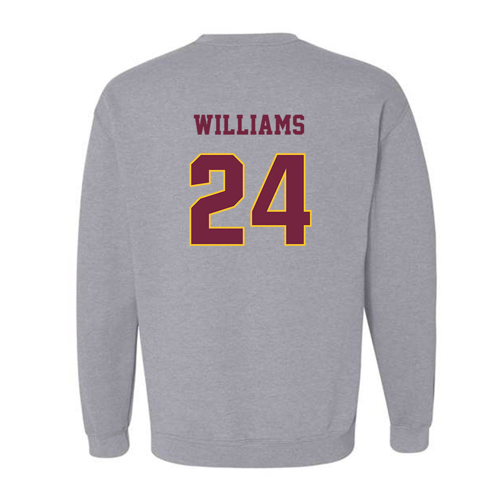 Central Michigan - NCAA Football : Tyremii Williams - Classic Fashion Shersey Crewneck Sweatshirt-1