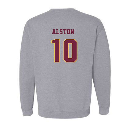 Central Michigan - NCAA Football : Jeremiah Alston - Classic Fashion Shersey Crewneck Sweatshirt-1