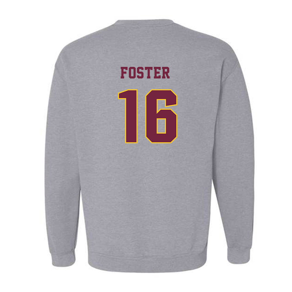 Central Michigan - NCAA Football : Shawn Foster - Classic Fashion Shersey Crewneck Sweatshirt-1