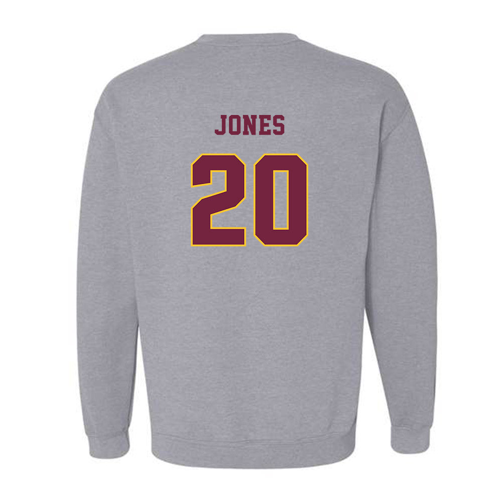 Central Michigan - NCAA Football : JaJuan Jones - Classic Fashion Shersey Crewneck Sweatshirt-1