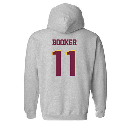 Central Michigan - NCAA Football : Josiah Booker - Classic Fashion Shersey Hooded Sweatshirt-1