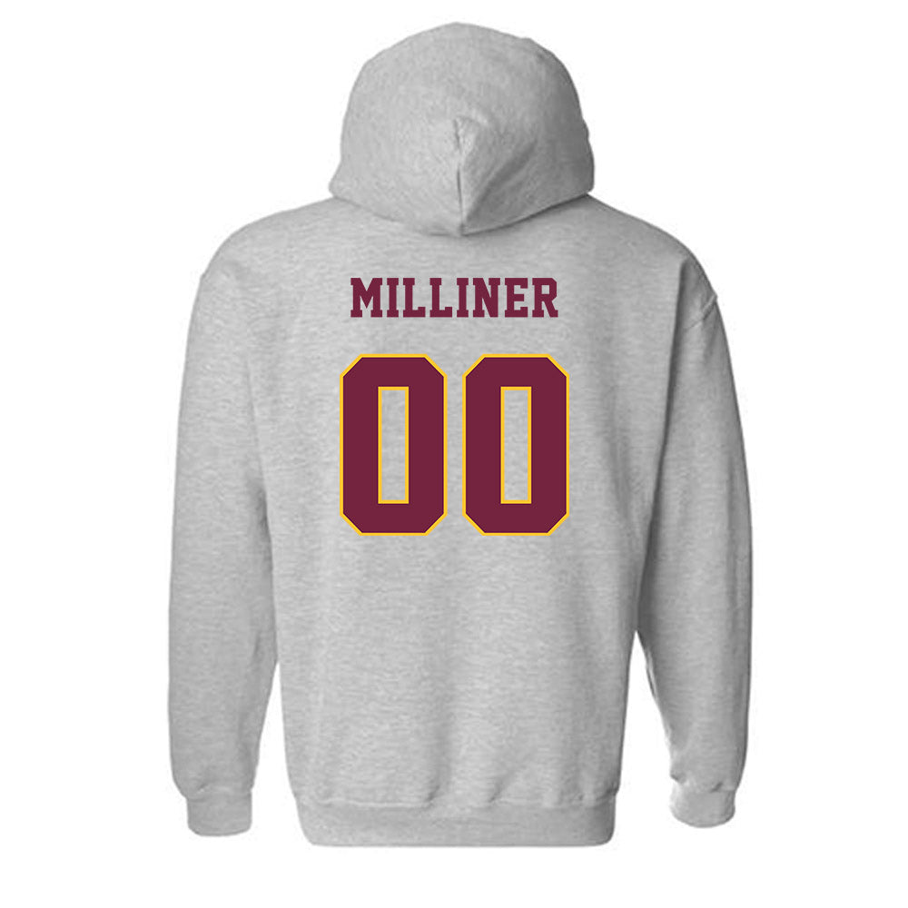 Central Michigan - NCAA Baseball : EJ Milliner - Classic Fashion Shersey Hooded Sweatshirt-1