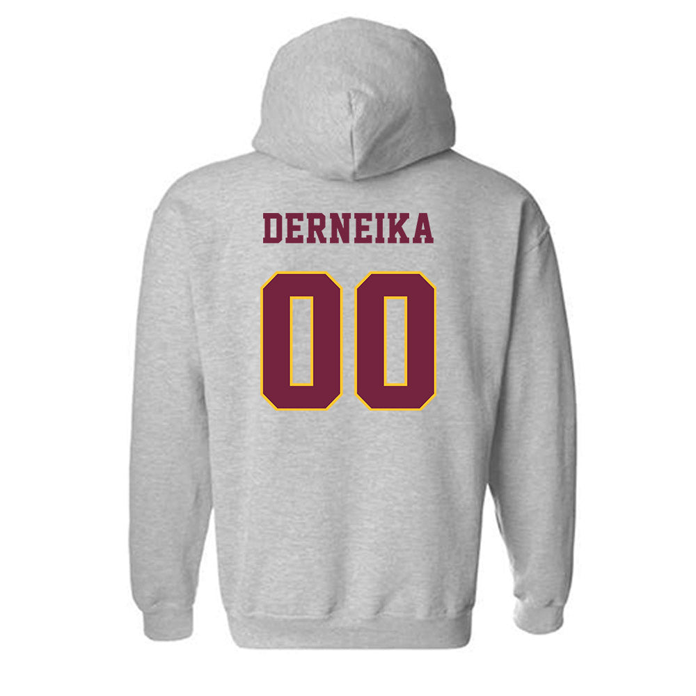 Central Michigan - NCAA Women's Soccer : Nada Derneika - Classic Fashion Shersey Hooded Sweatshirt-1
