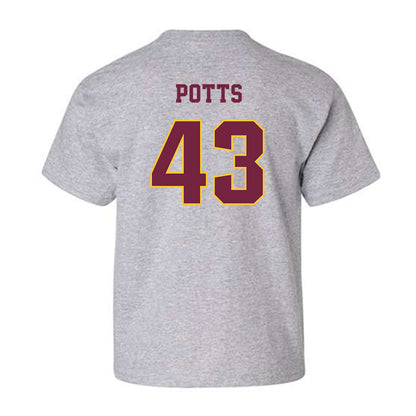 Central Michigan - NCAA Baseball : Tyson Potts - Classic Fashion Shersey Youth T-Shirt-1