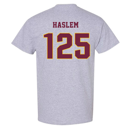Central Michigan - NCAA Wrestling : Cristian Haslem - Classic Fashion Shersey T-Shirt-1
