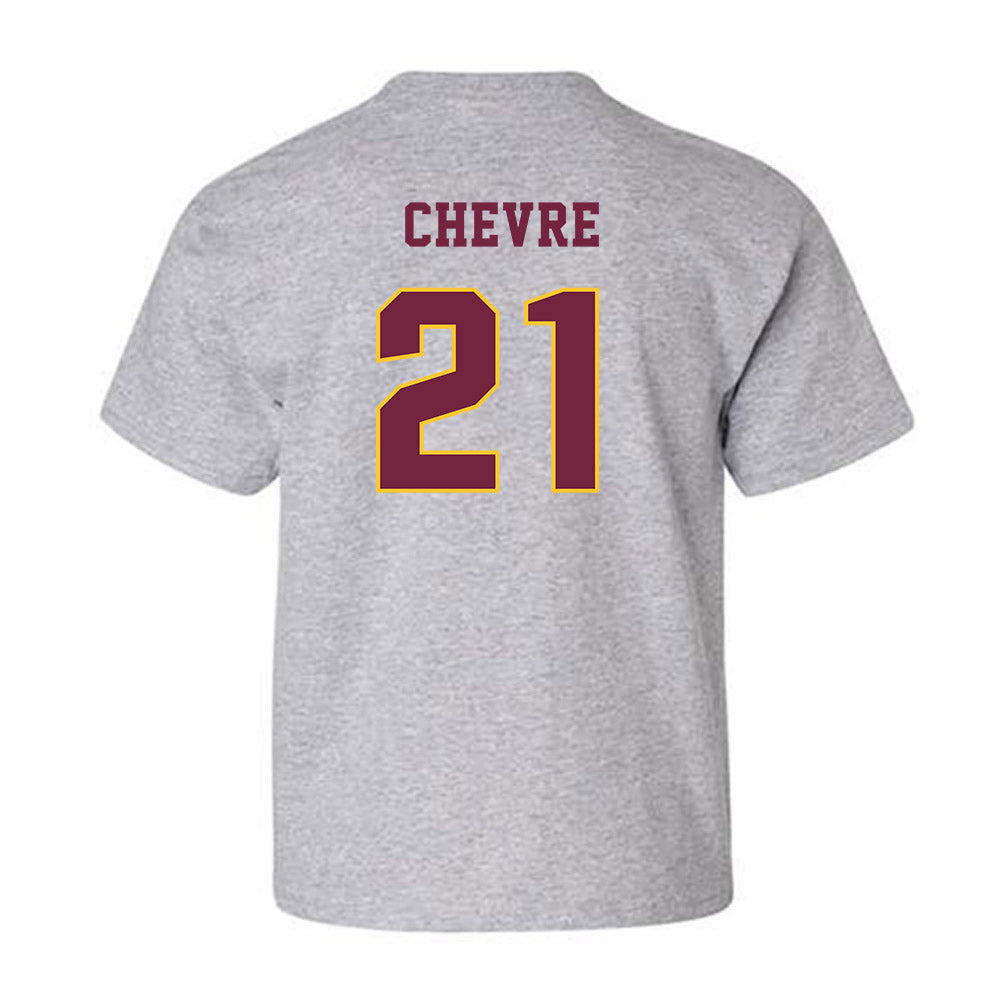 Central Michigan - NCAA Women's Basketball : Zareia Chevre - Classic Fashion Shersey Youth T-Shirt-1
