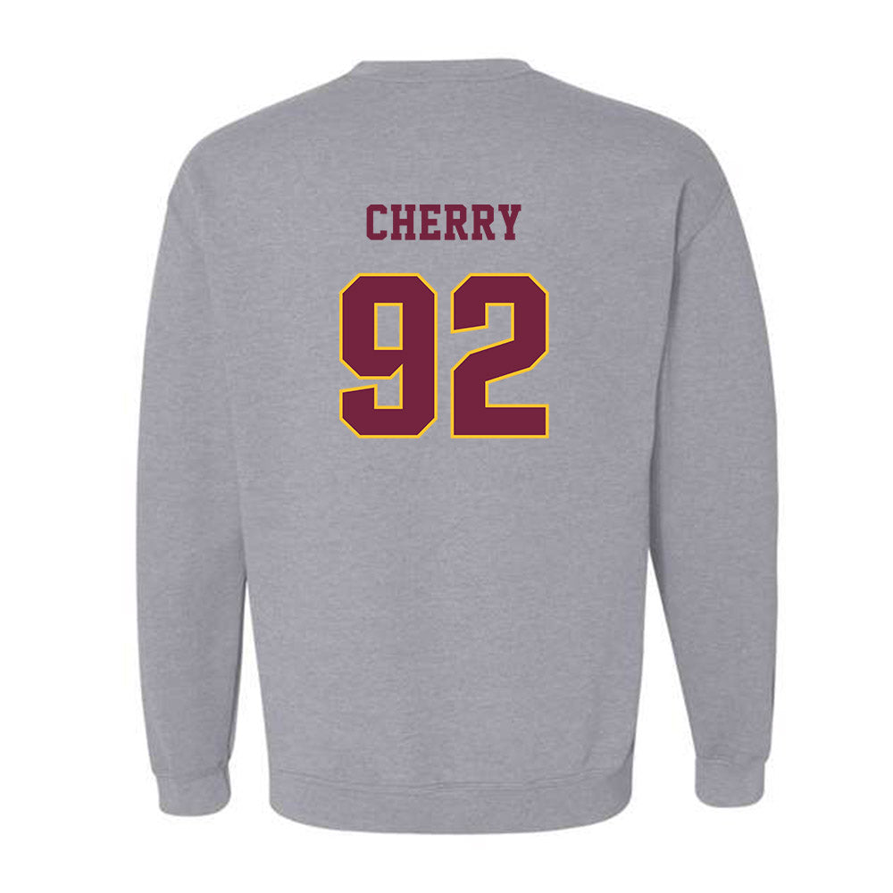 Central Michigan - NCAA Football : Jaxon Cherry - Classic Fashion Shersey Crewneck Sweatshirt-1
