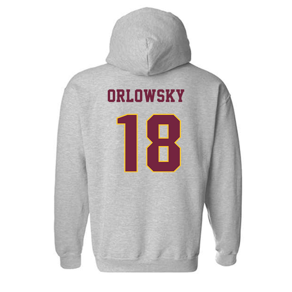 Central Michigan - NCAA Women's Soccer : Maya Orlowsky - Classic Fashion Shersey Hooded Sweatshirt-1