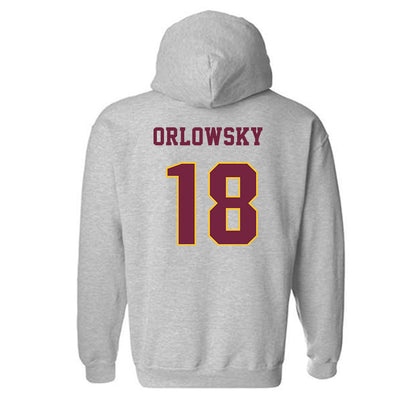 Central Michigan - NCAA Women's Soccer : Maya Orlowsky - Classic Fashion Shersey Hooded Sweatshirt-1