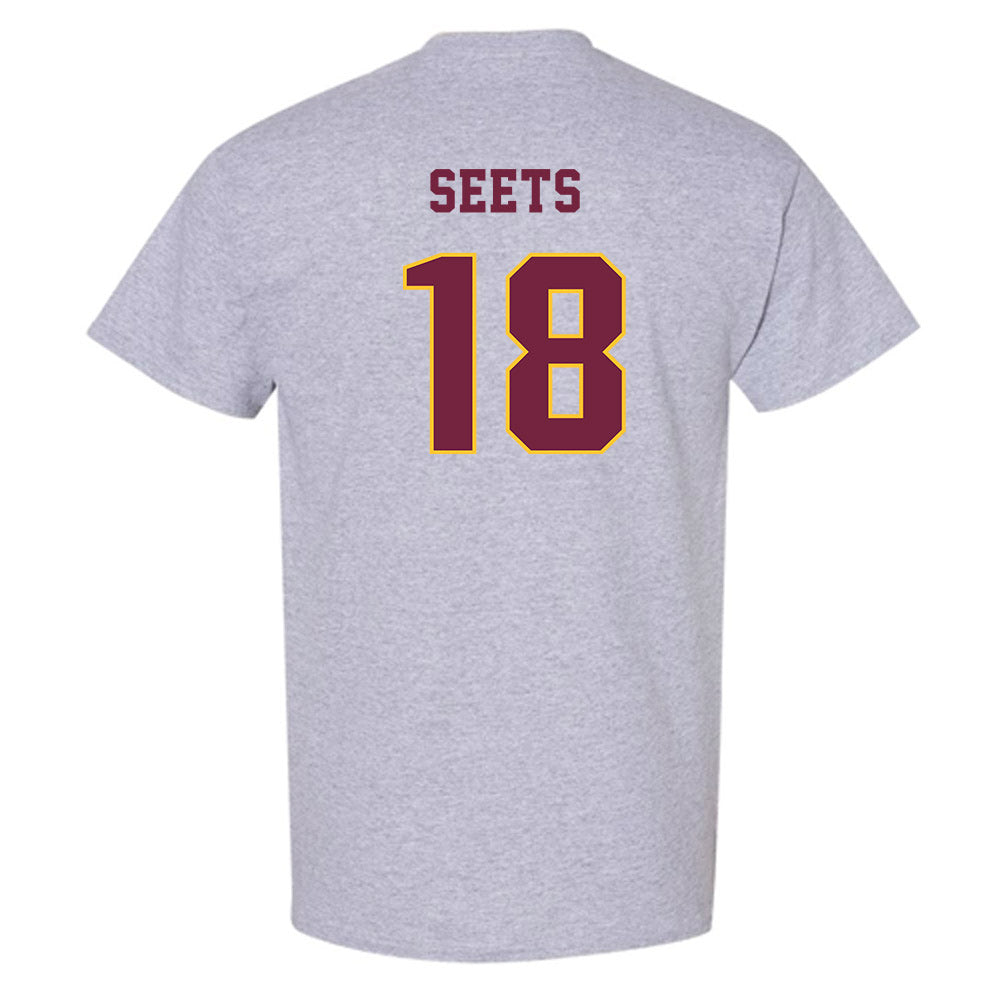 Central Michigan - NCAA Football : Geno Seets - Classic Fashion Shersey T-Shirt-1