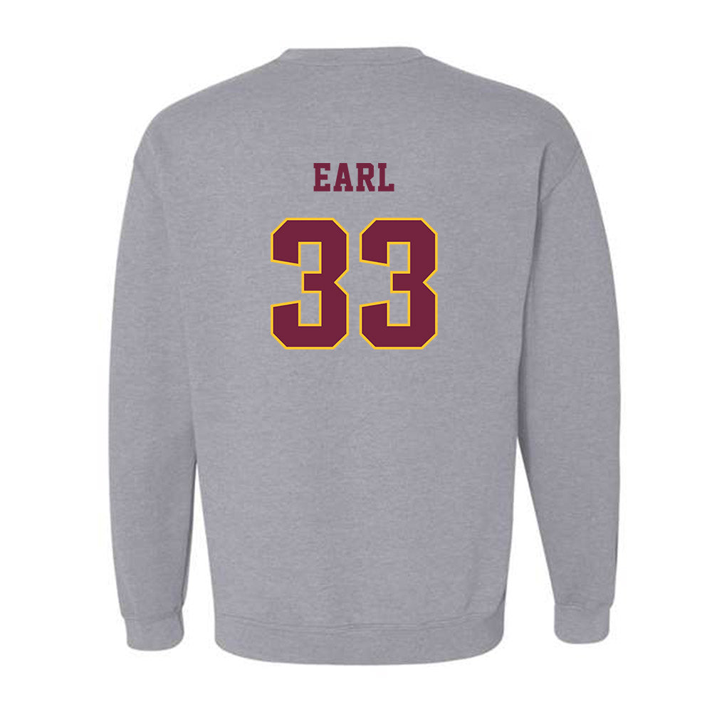 Central Michigan - NCAA Football : Victor Earl - Classic Fashion Shersey Crewneck Sweatshirt-1