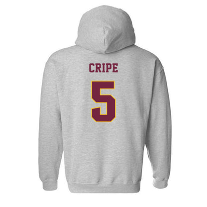 Central Michigan - NCAA Women's Volleyball : Taylor Cripe - Classic Fashion Shersey Hooded Sweatshirt-1