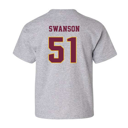 Central Michigan - NCAA Football : Landon Swanson - Classic Fashion Shersey Youth T-Shirt-1