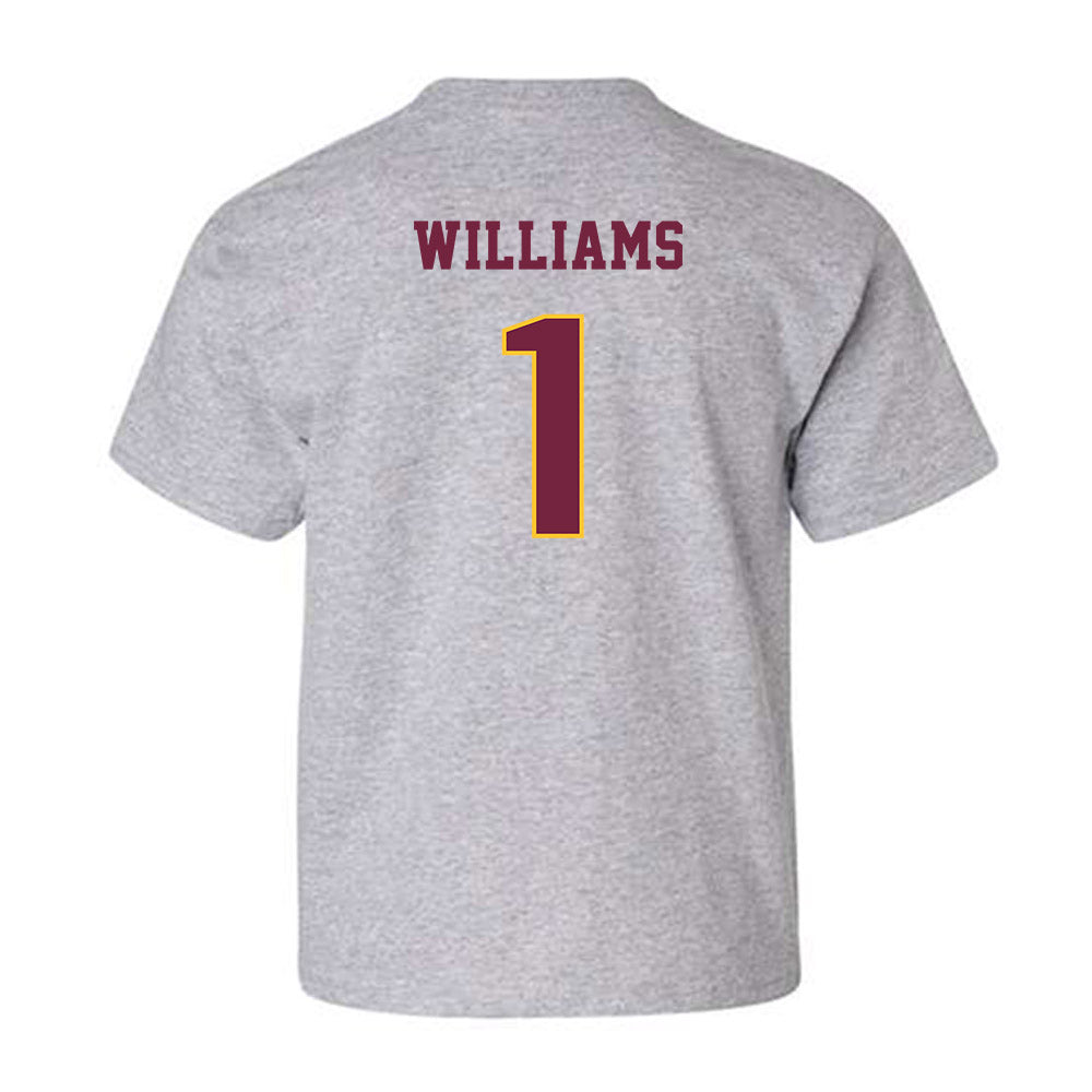 Central Michigan - NCAA Women's Basketball : Nevaeh Williams - Classic Fashion Shersey Youth T-Shirt-1