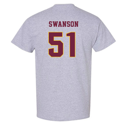 Central Michigan - NCAA Football : Landon Swanson - Classic Fashion Shersey T-Shirt-1