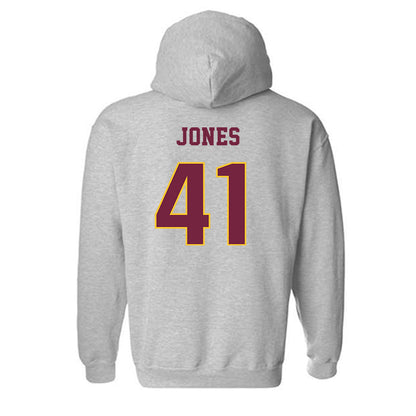 Central Michigan - NCAA Football : Keyton Jones - Classic Fashion Shersey Hooded Sweatshirt-1