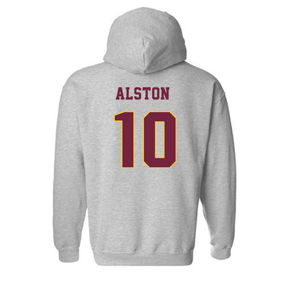 Central Michigan - NCAA Football : Jeremiah Alston - Classic Fashion Shersey Hooded Sweatshirt-1