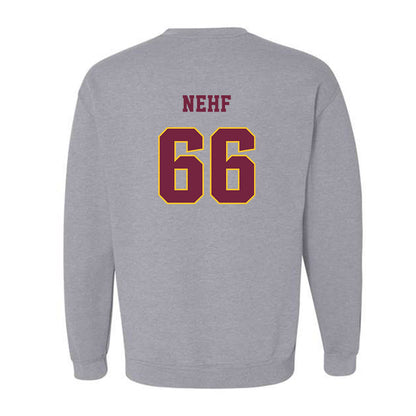 Central Michigan - NCAA Football : Matthew Nehf - Classic Fashion Shersey Crewneck Sweatshirt-1