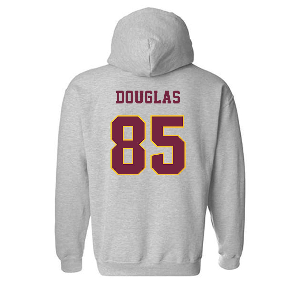 Central Michigan - NCAA Football : JJ Douglas - Classic Fashion Shersey Hooded Sweatshirt-1