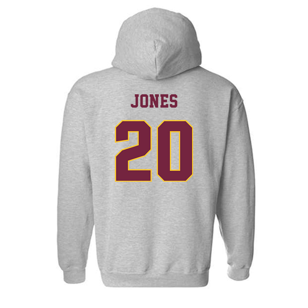 Central Michigan - NCAA Football : JaJuan Jones - Classic Fashion Shersey Hooded Sweatshirt-1