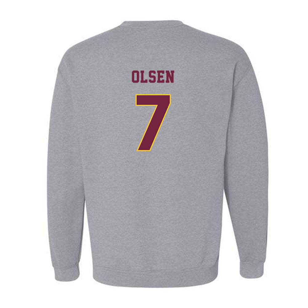 Central Michigan - NCAA Women's Field Hockey : Emma Olsen - Classic Fashion Shersey Crewneck Sweatshirt-1