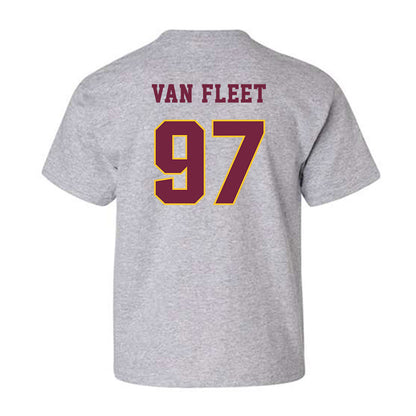 Central Michigan - NCAA Football : Maxwell Van Fleet - Classic Fashion Shersey Youth T-Shirt-1