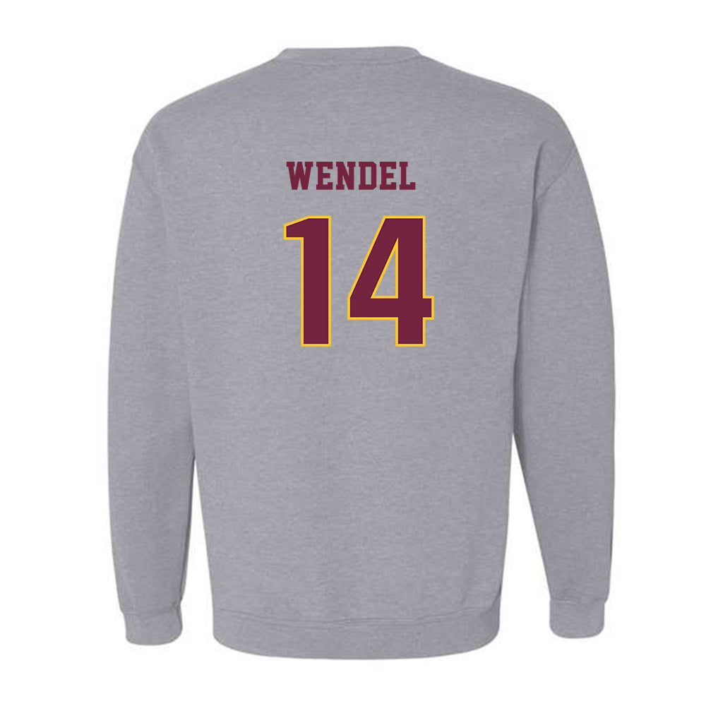 Central Michigan - NCAA Softball : Madison Wendel - Classic Fashion Shersey Crewneck Sweatshirt-1