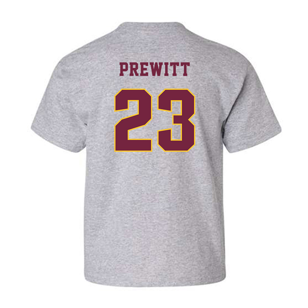 Central Michigan - NCAA Women's Basketball : Demetria Prewitt - Classic Fashion Shersey Youth T-Shirt-1