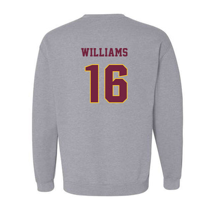 Central Michigan - NCAA Football : Nasir Williams - Classic Fashion Shersey Crewneck Sweatshirt-1